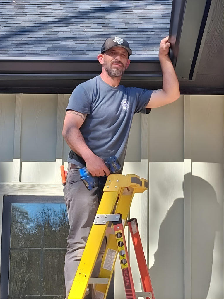 Daniel Boone, owner of Boone's Gutter Services with 26 years of gutter experience in Montgomery County Texas