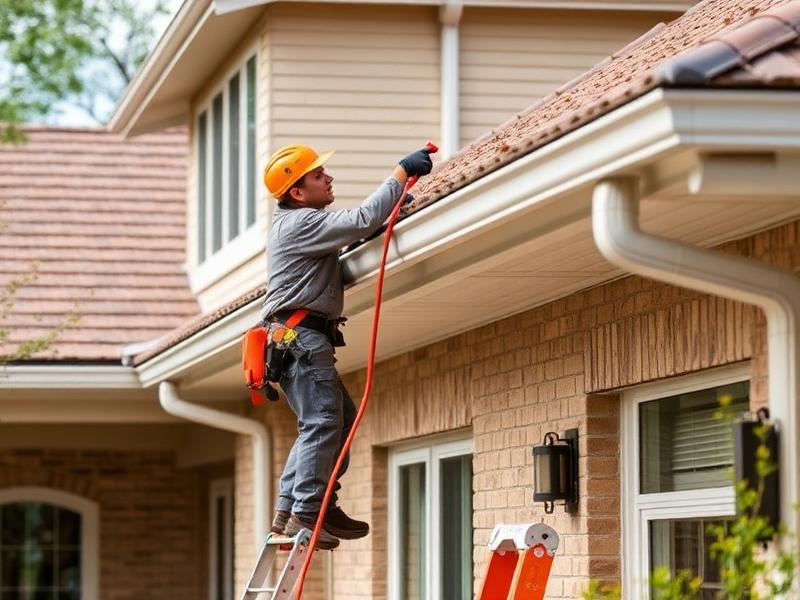 Professional gutter cleaning in Atascocita TX