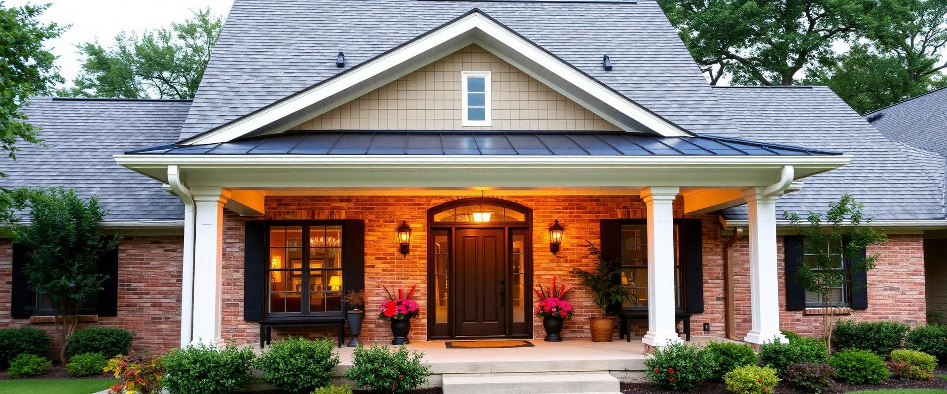 Beautiful Texas home with professionally installed gutters by Boone's Gutter Services