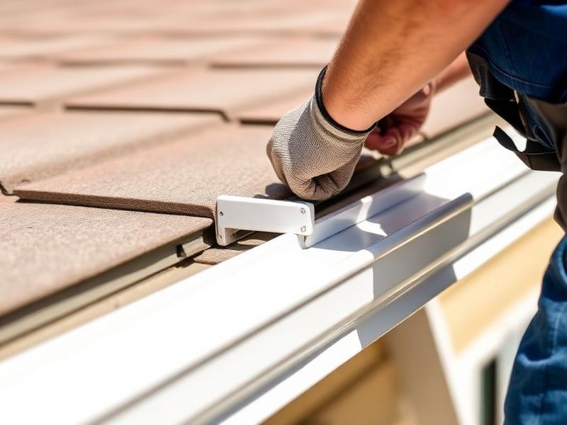 Gutter repair service in Huffman Texas